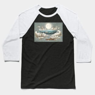 Ocean Meets Sky option Baseball T-Shirt